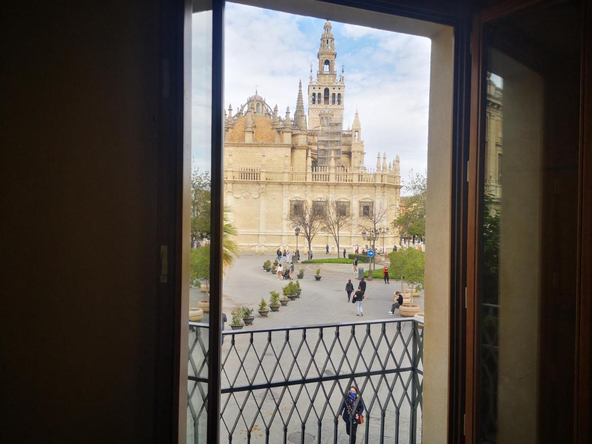 Luxury Apartment With Views To Alcazar, Cathedral And Giralda. Sevilla Exteriér fotografie